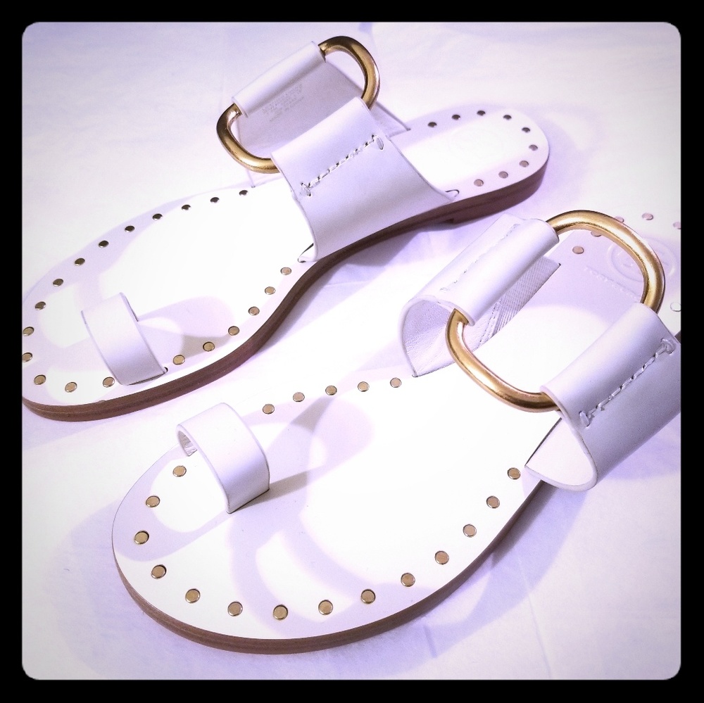 Tory Burch Ravello Studded Leather Sandal - NWOB